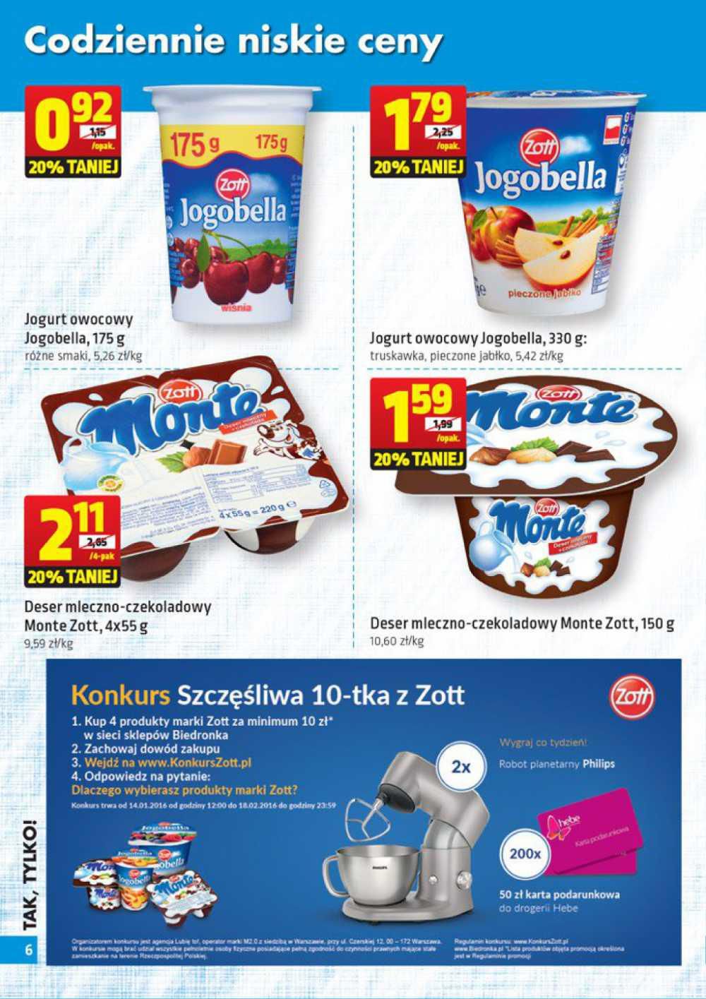 Gazetka promocyjna Biedronka str. 6