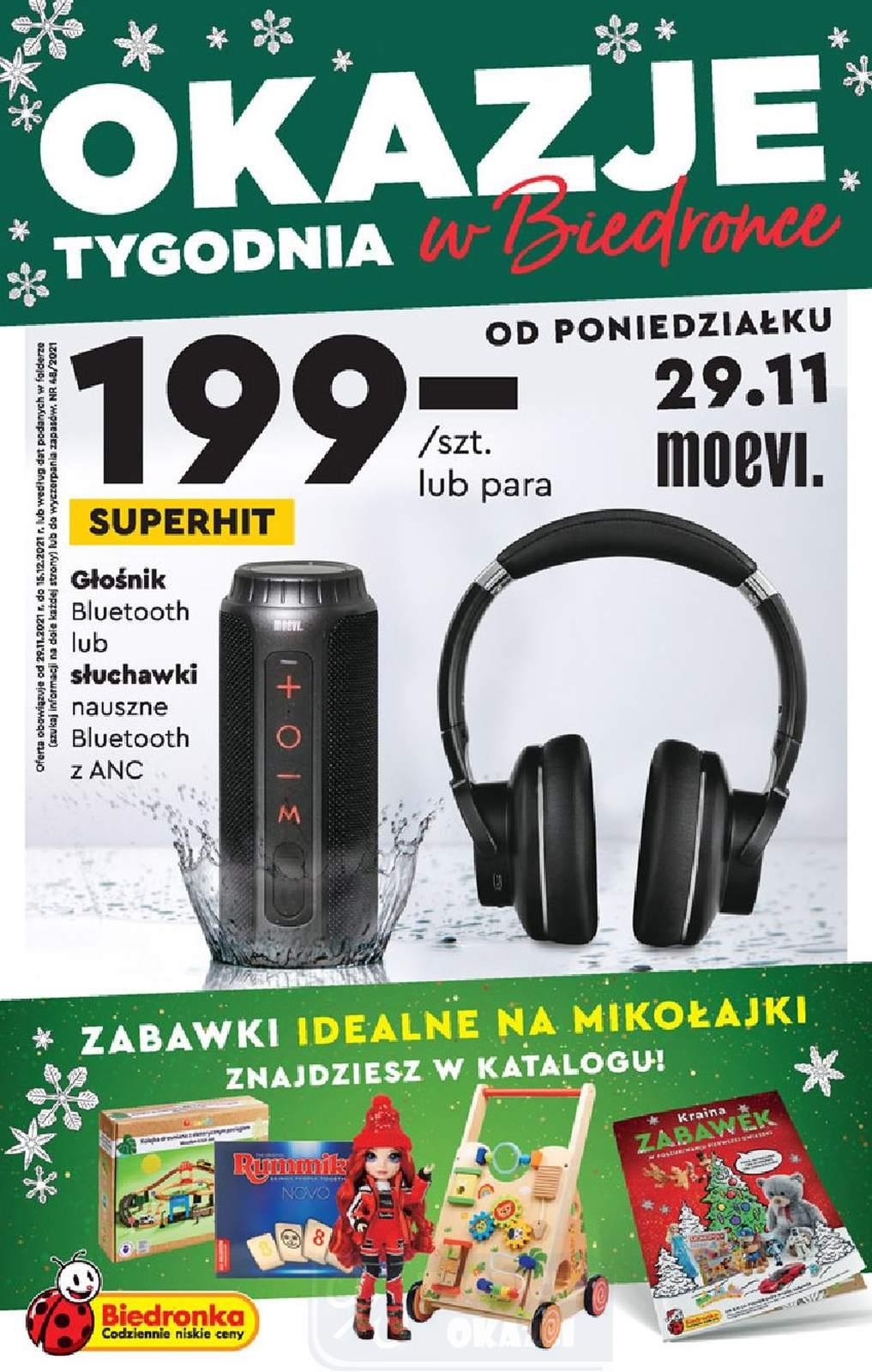 Gazetka promocyjna Biedronka str. 1
