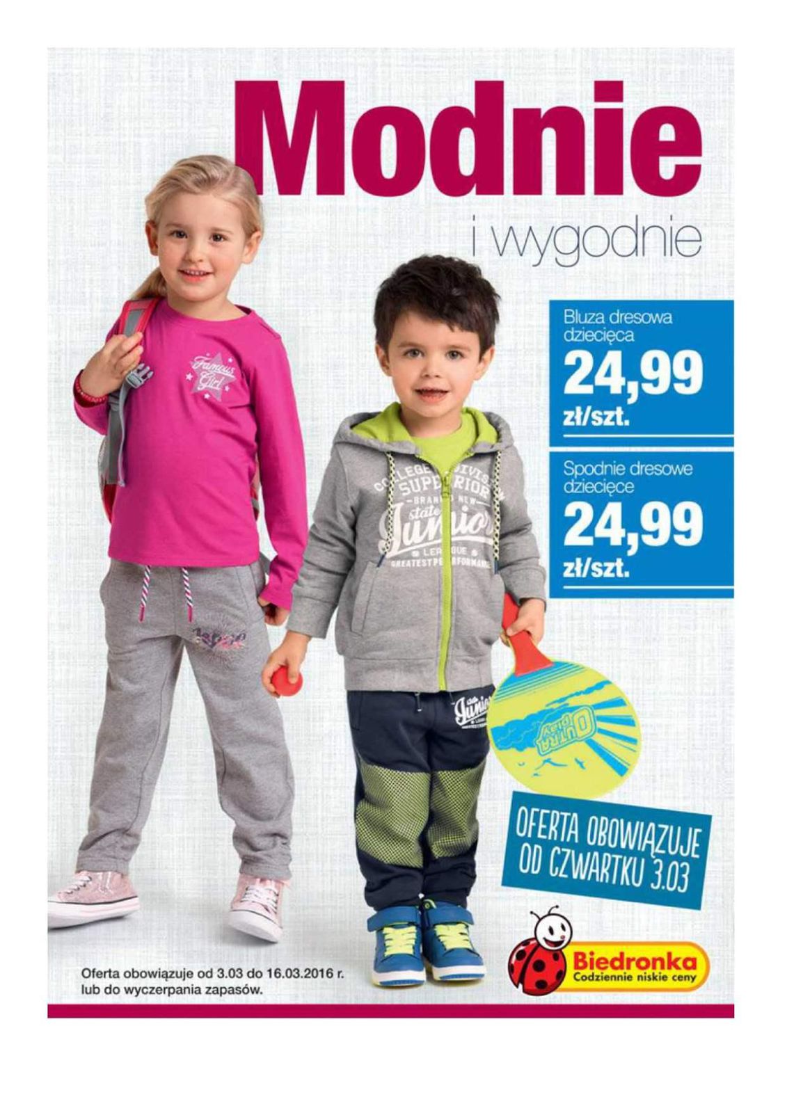 Gazetka promocyjna Biedronka str. 1