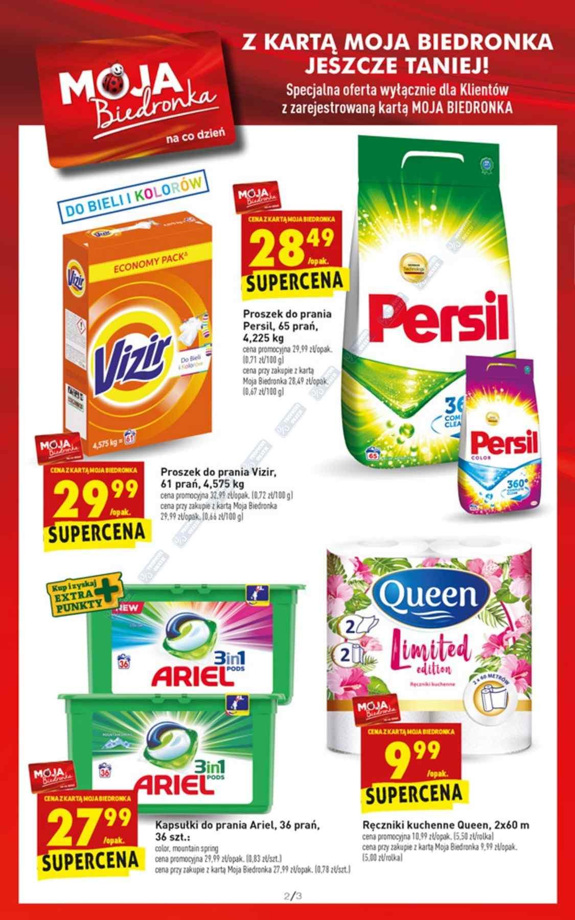 Gazetka promocyjna Biedronka str. 2