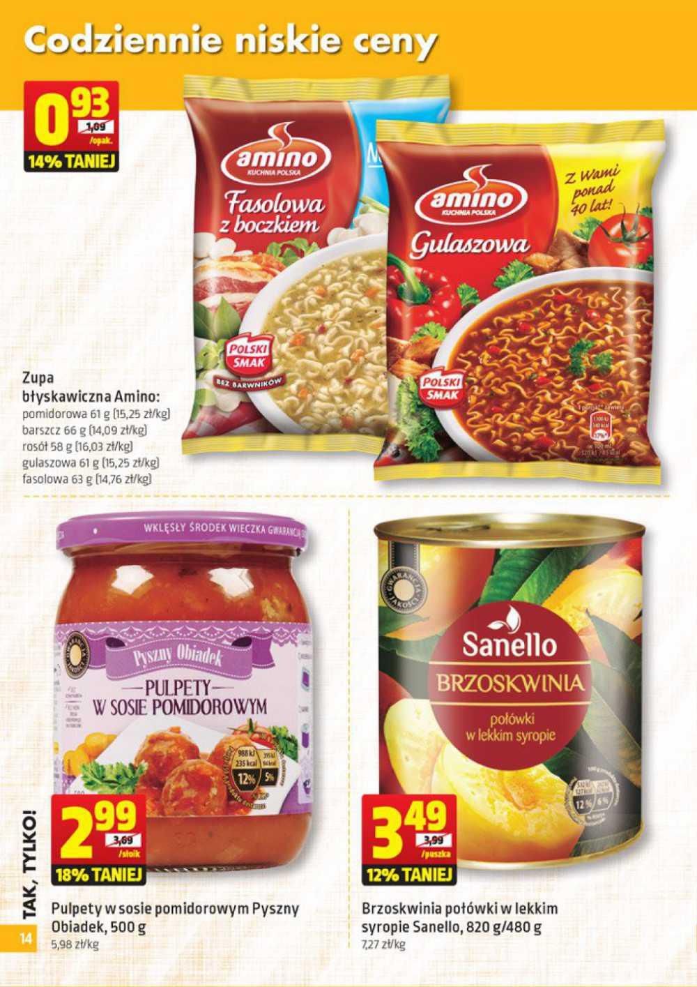 Gazetka promocyjna Biedronka str. 14