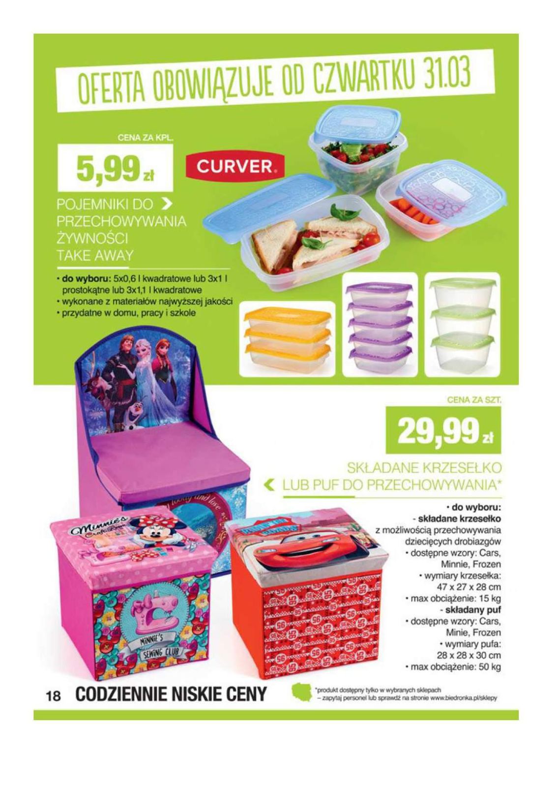 Gazetka promocyjna Biedronka str. 18