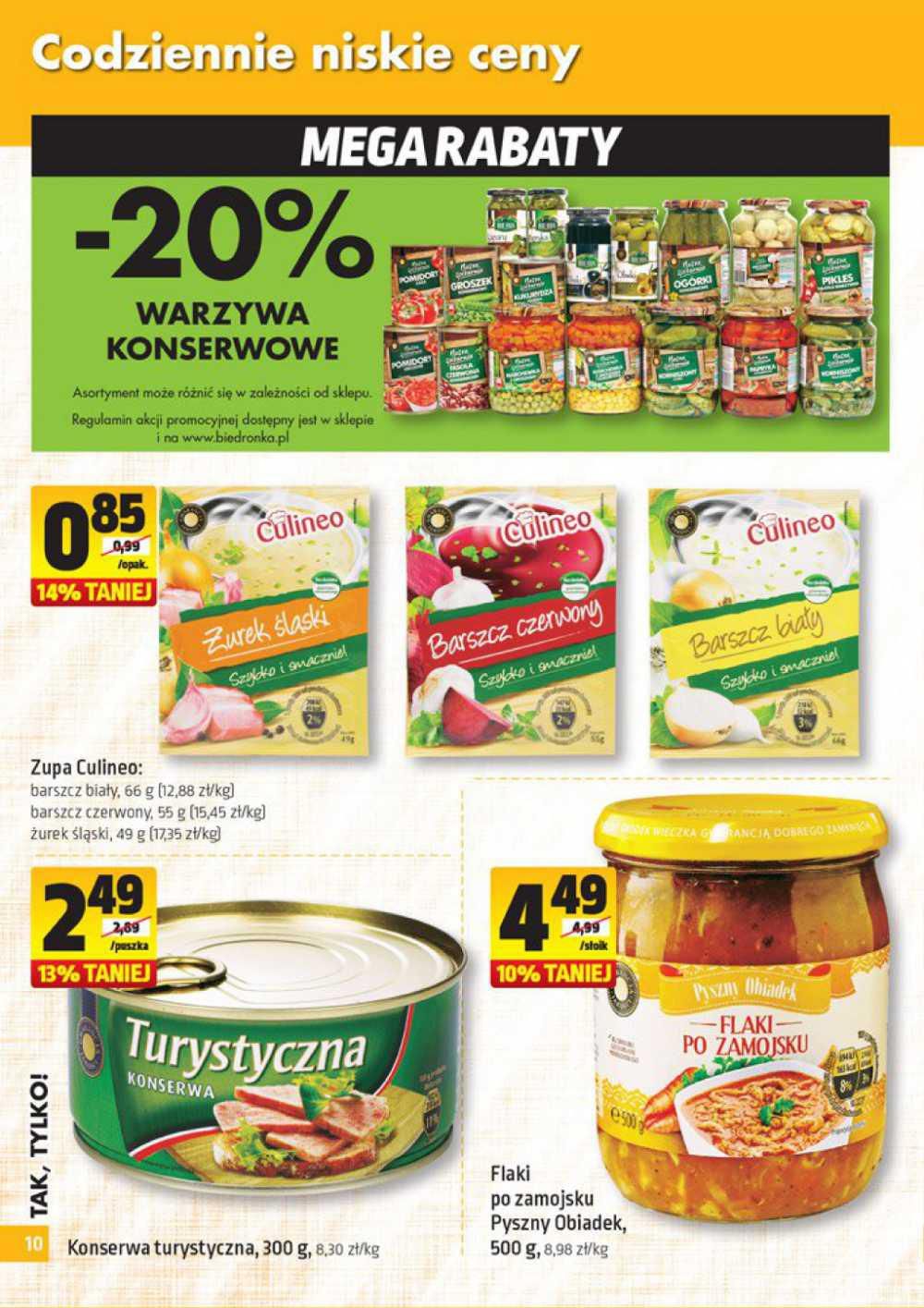 Gazetka promocyjna Biedronka str. 10