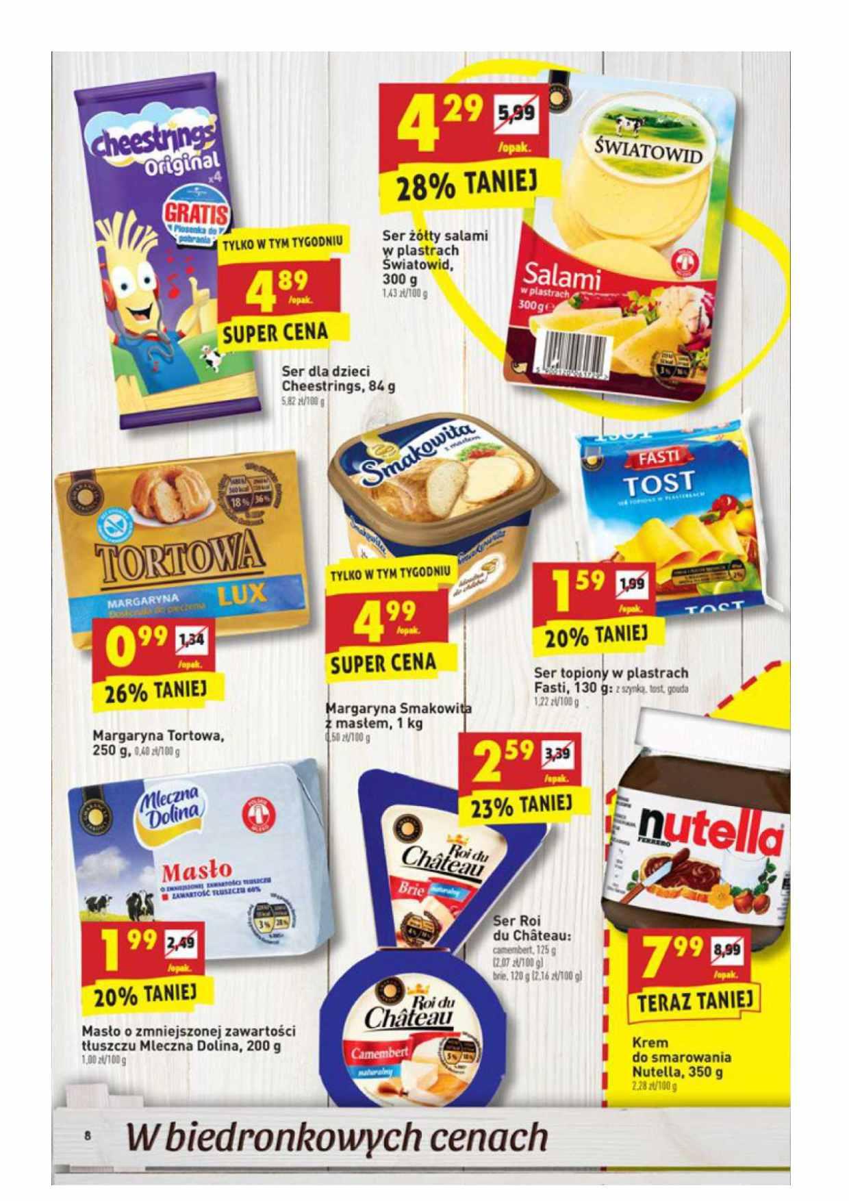 Gazetka promocyjna Biedronka str. 8