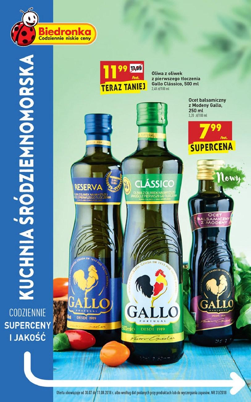 Gazetka promocyjna Biedronka str. 1