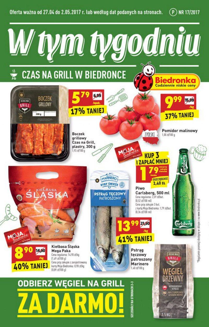 Gazetka promocyjna Biedronka str. 1