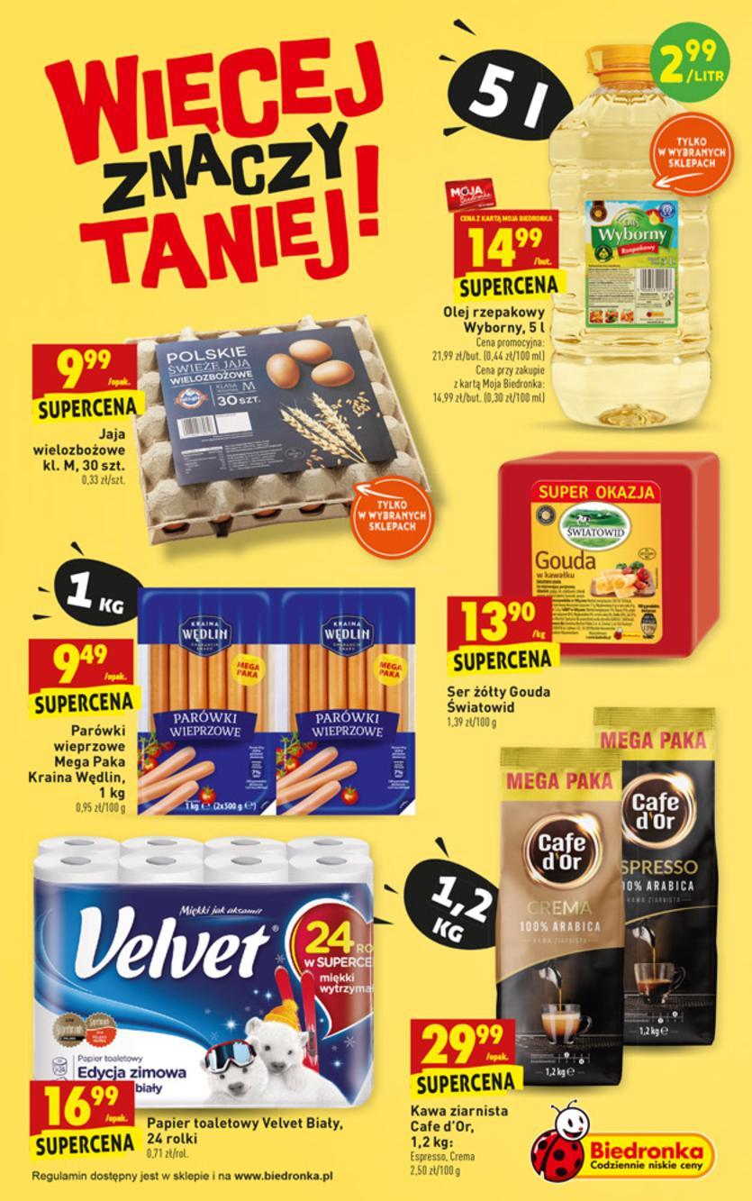 Gazetka promocyjna Biedronka str. 3