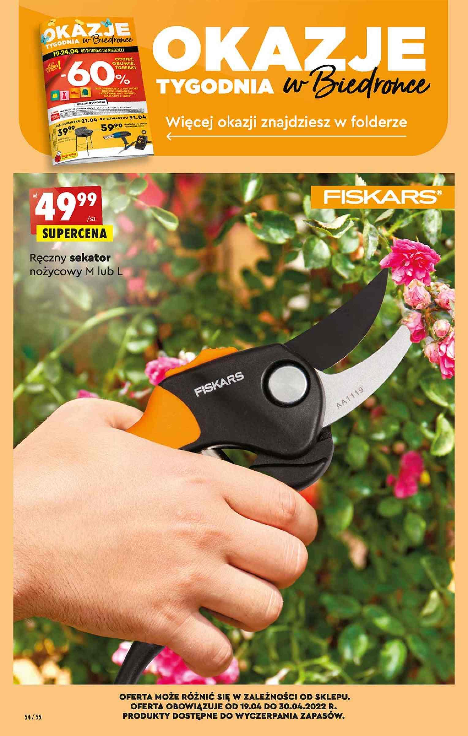 Gazetka promocyjna Biedronka str. 54