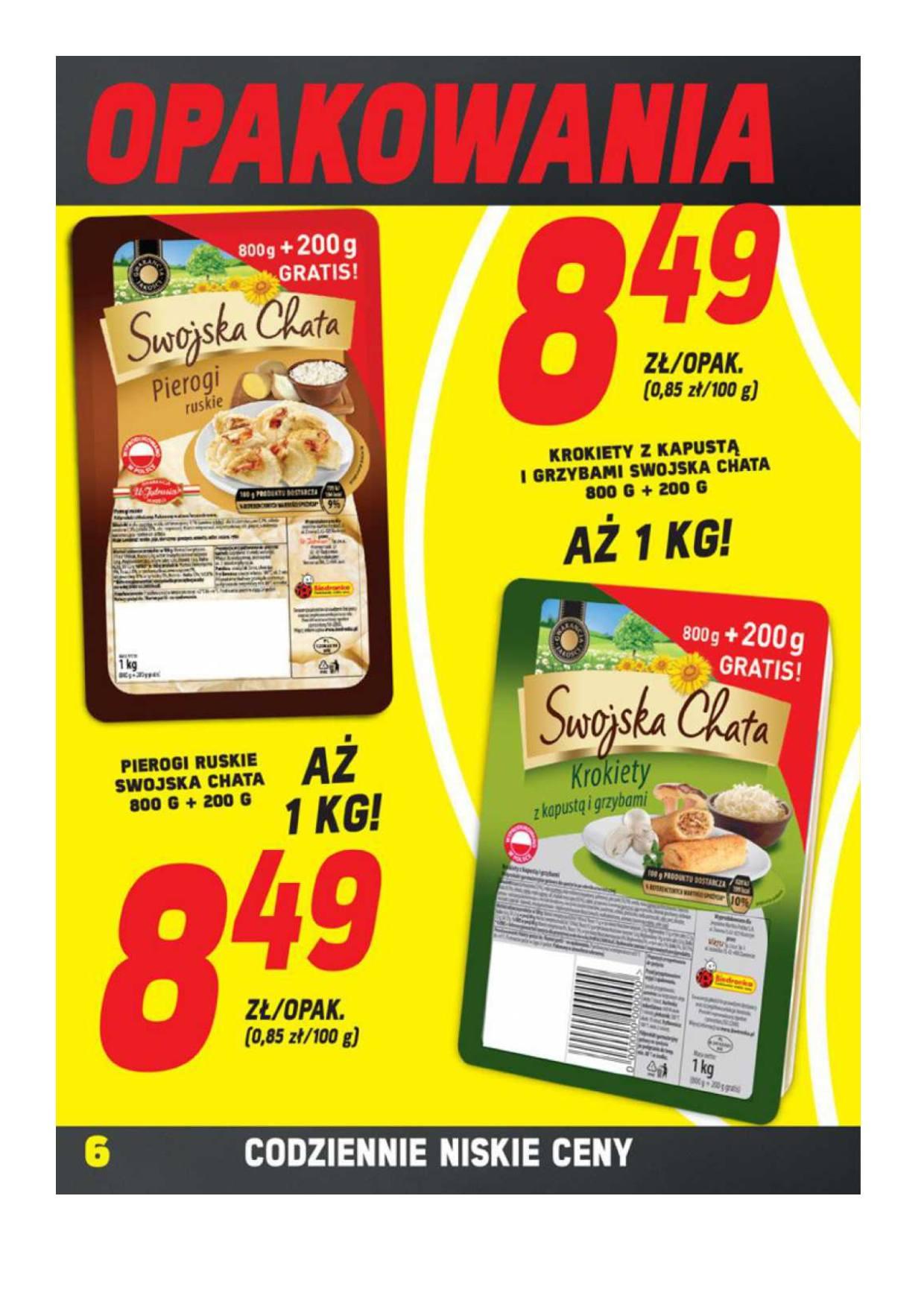Gazetka promocyjna Biedronka str. 6