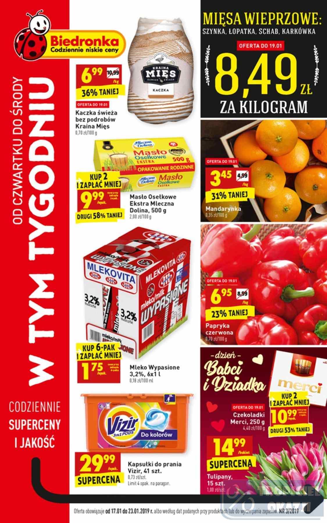 Gazetka promocyjna Biedronka str. 1