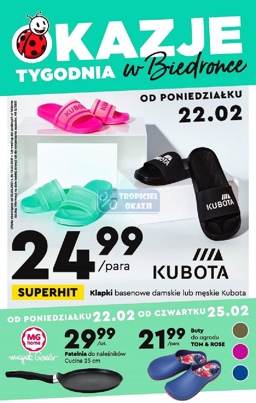 Gazetka promocyjna Biedronka str. 1