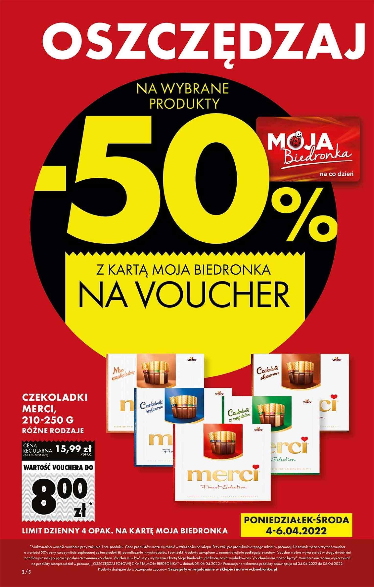 Gazetka promocyjna Biedronka str. 2