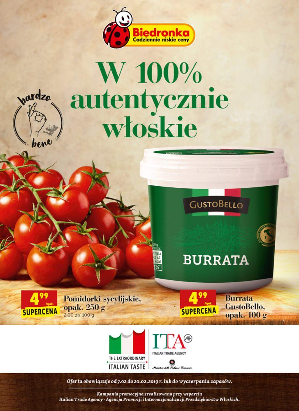 Gazetka promocyjna Biedronka str. 1