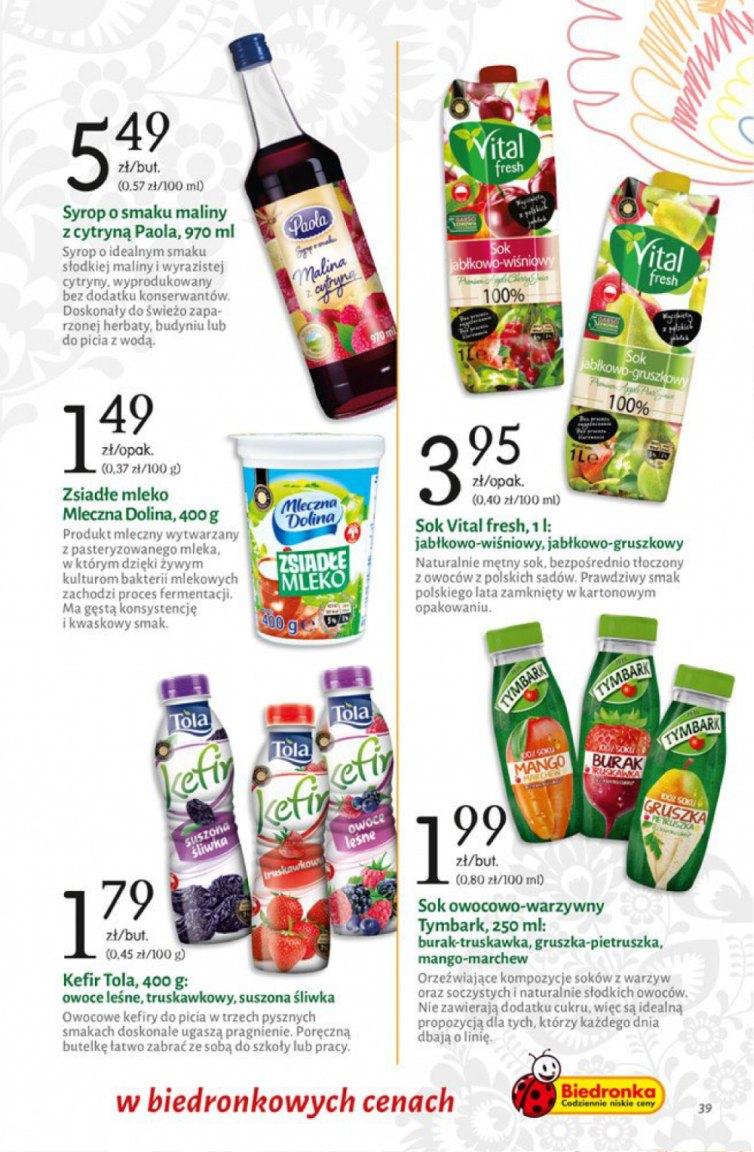 Gazetka promocyjna Biedronka str. 39