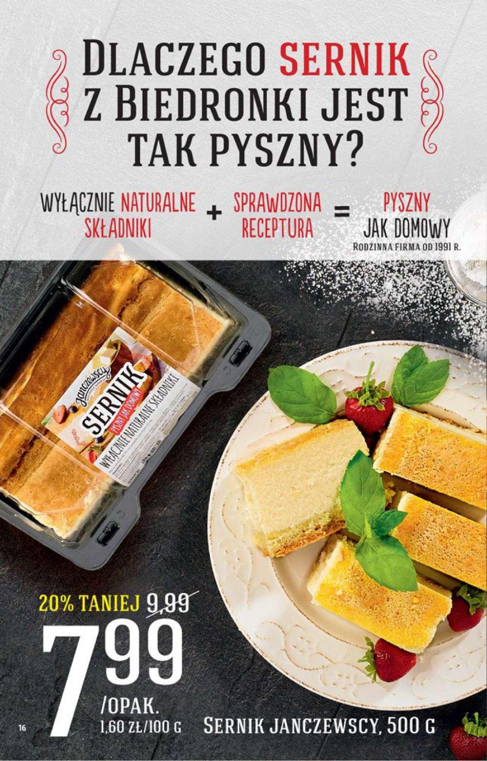 Gazetka promocyjna Biedronka str. 16