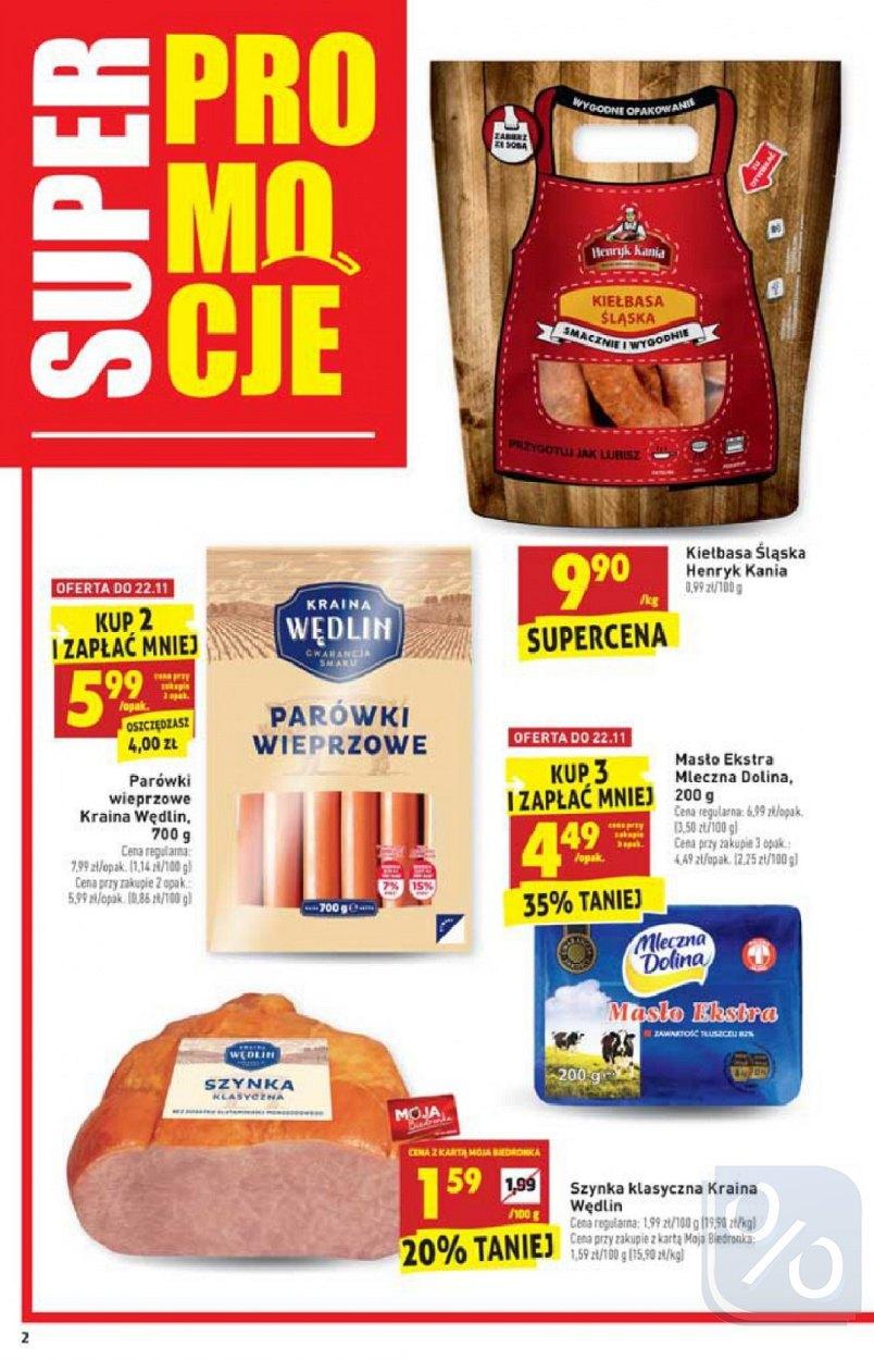 Gazetka promocyjna Biedronka str. 2