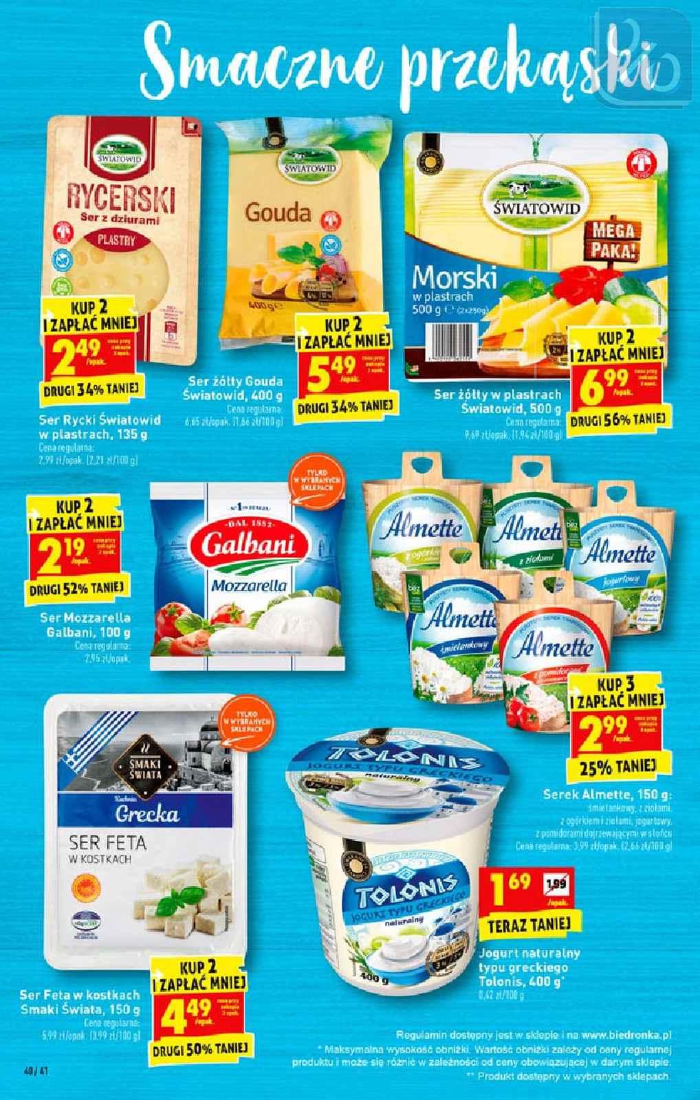 Gazetka promocyjna Biedronka str. 40