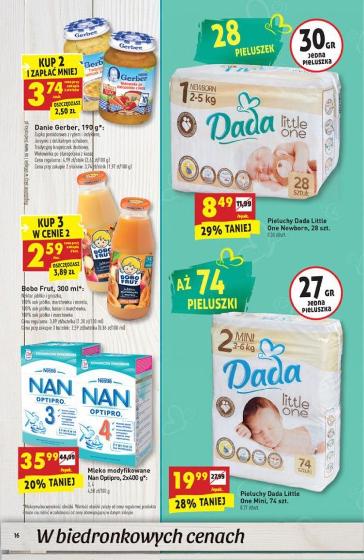 Gazetka promocyjna Biedronka str. 16
