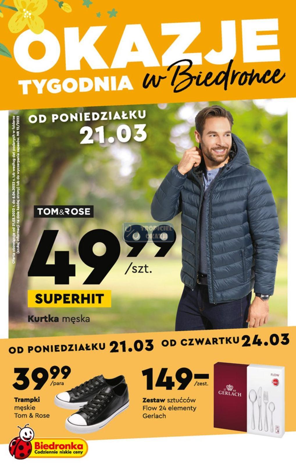 Gazetka promocyjna Biedronka str. 1