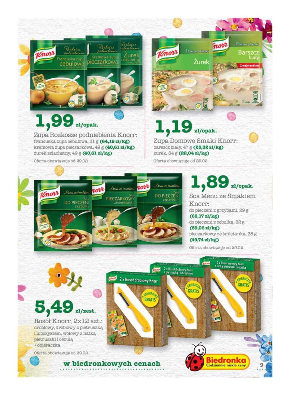 Gazetka promocyjna Biedronka str. 9