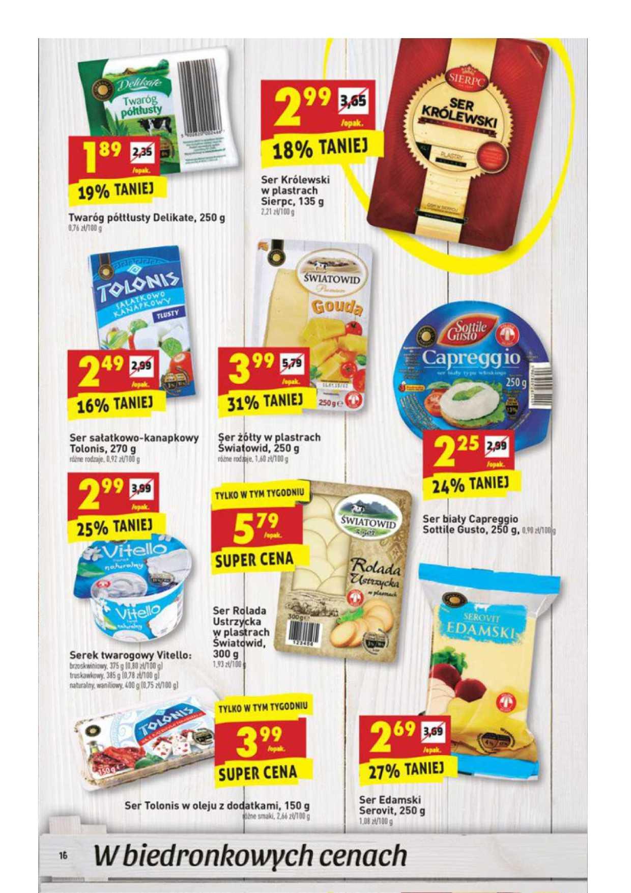 Gazetka promocyjna Biedronka str. 16