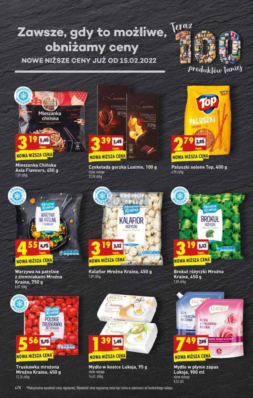 Gazetka promocyjna Biedronka str. 4