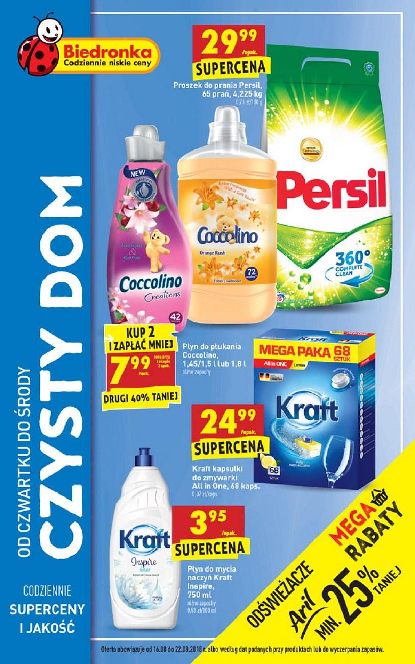 Gazetka promocyjna Biedronka str. 1