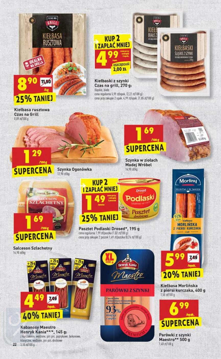 Gazetka promocyjna Biedronka str. 22