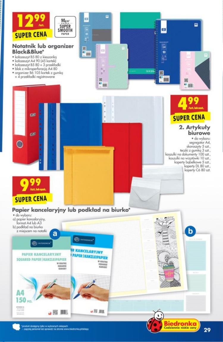 Gazetka promocyjna Biedronka str. 29