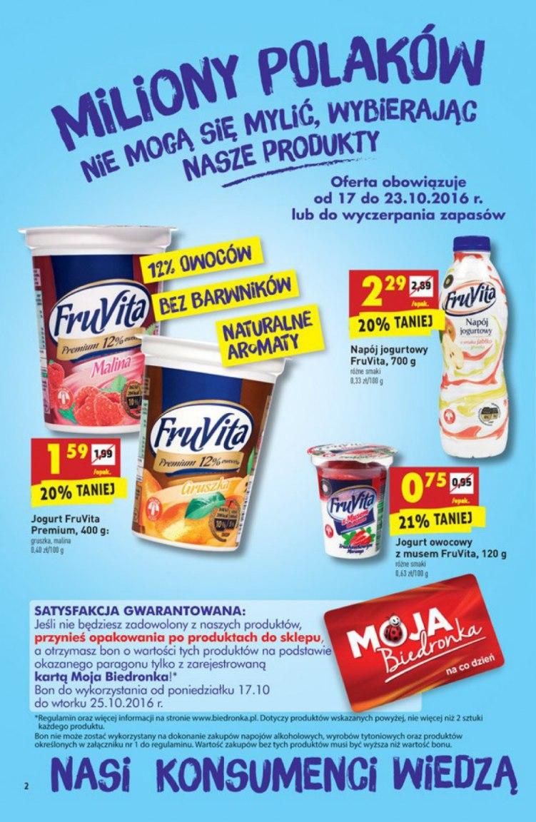 Gazetka promocyjna Biedronka str. 2