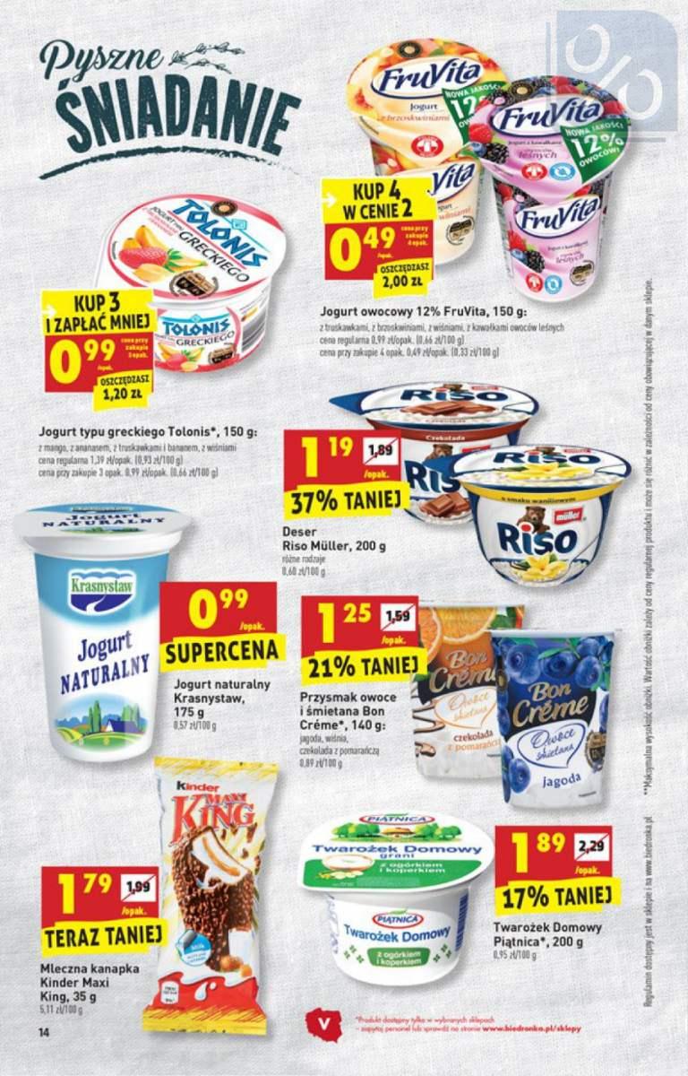 Gazetka promocyjna Biedronka str. 14