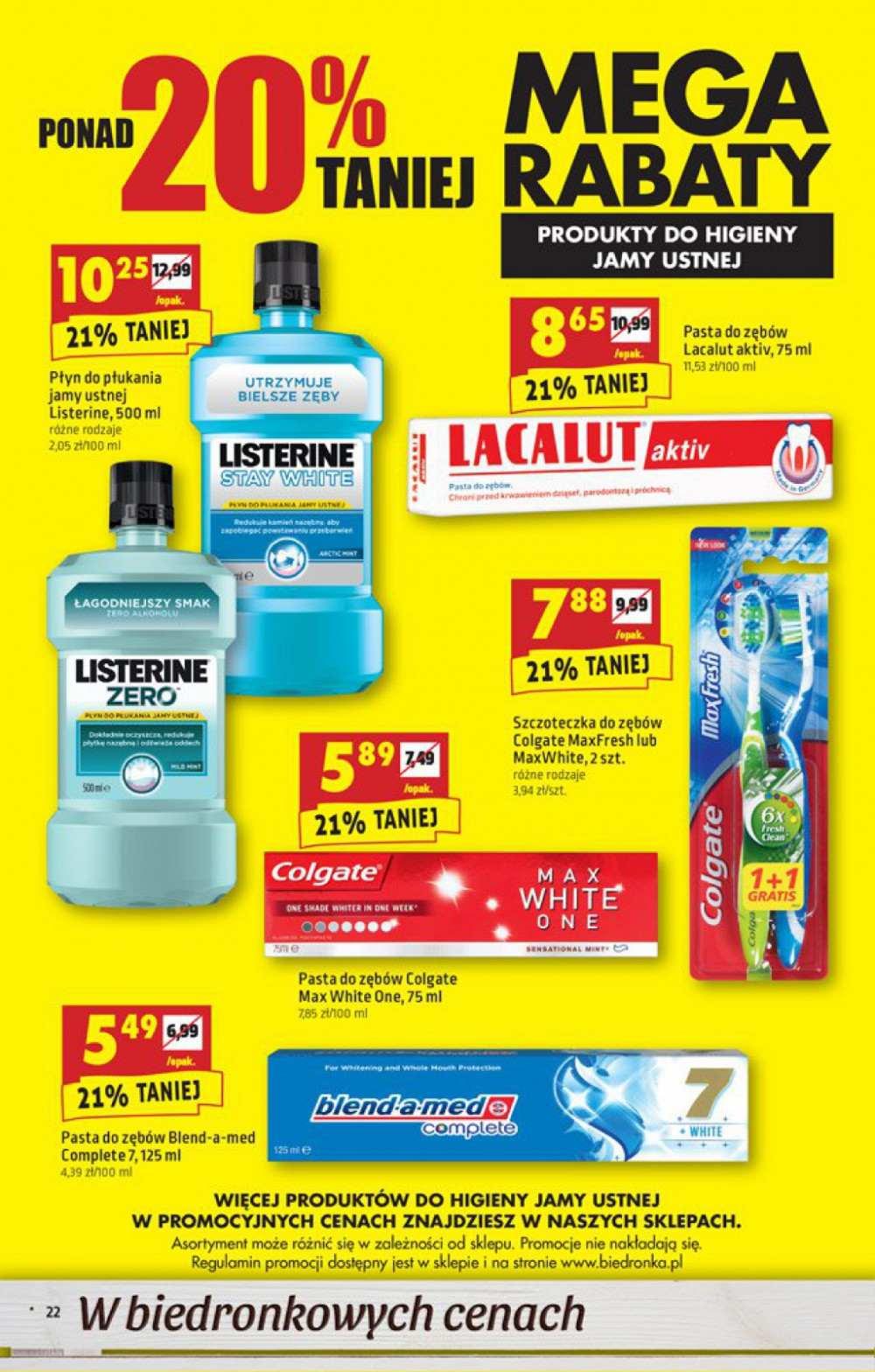 Gazetka promocyjna Biedronka str. 22