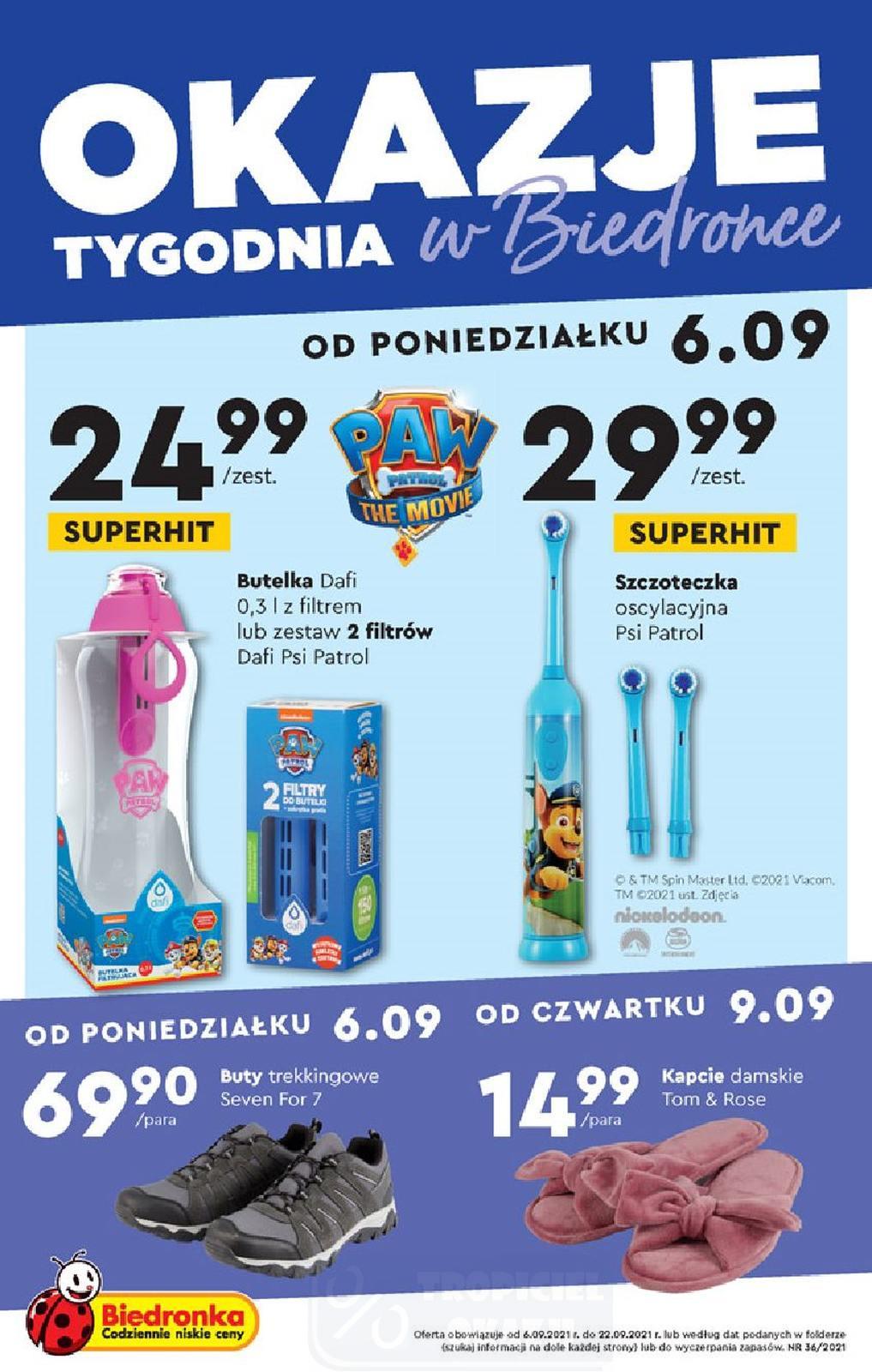 Gazetka promocyjna Biedronka str. 1