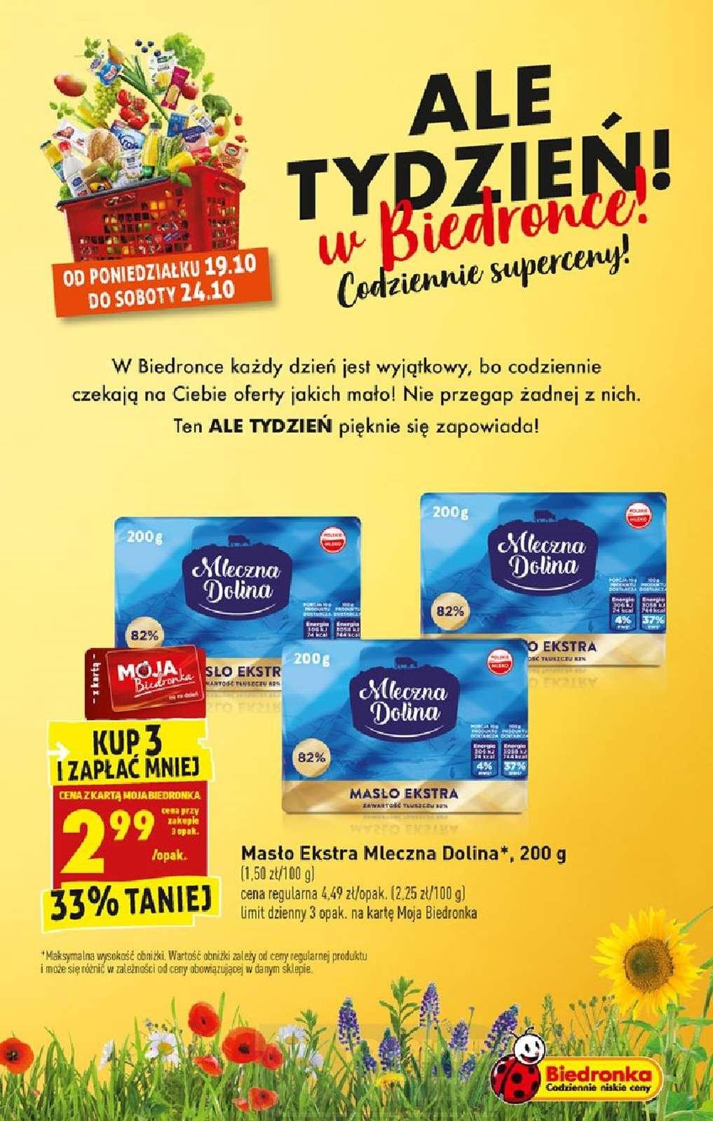 Gazetka promocyjna Biedronka str. 3