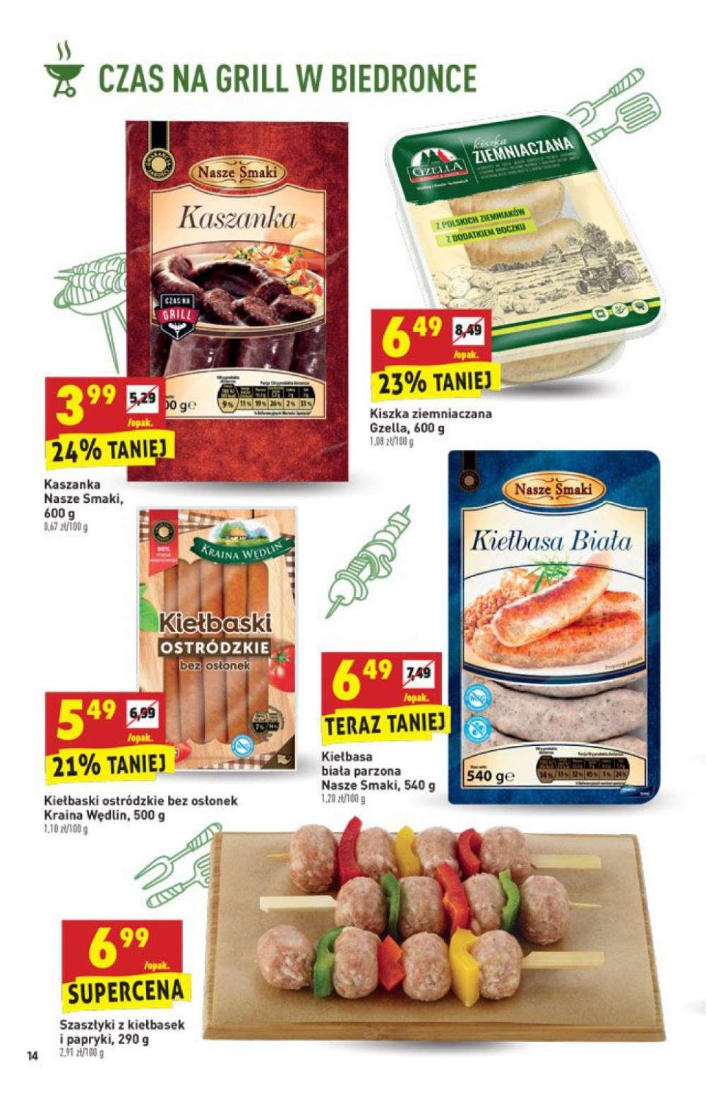 Gazetka promocyjna Biedronka str. 14