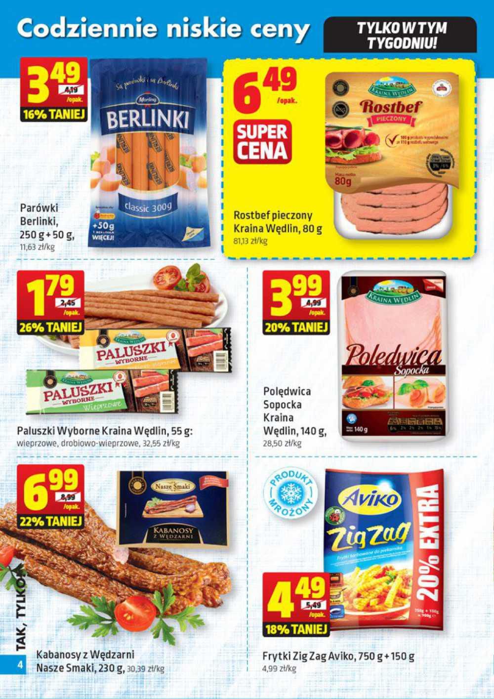 Gazetka promocyjna Biedronka str. 4