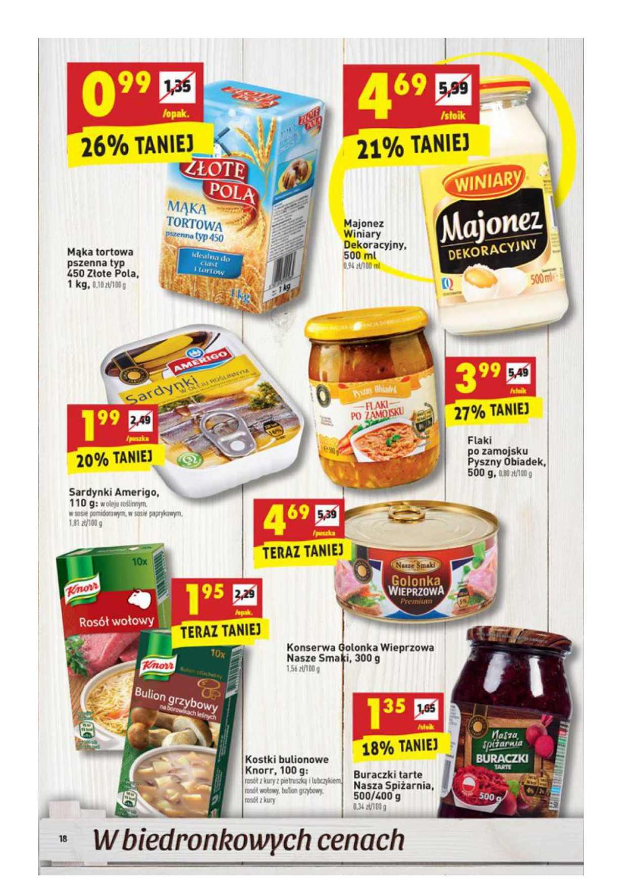 Gazetka promocyjna Biedronka str. 18