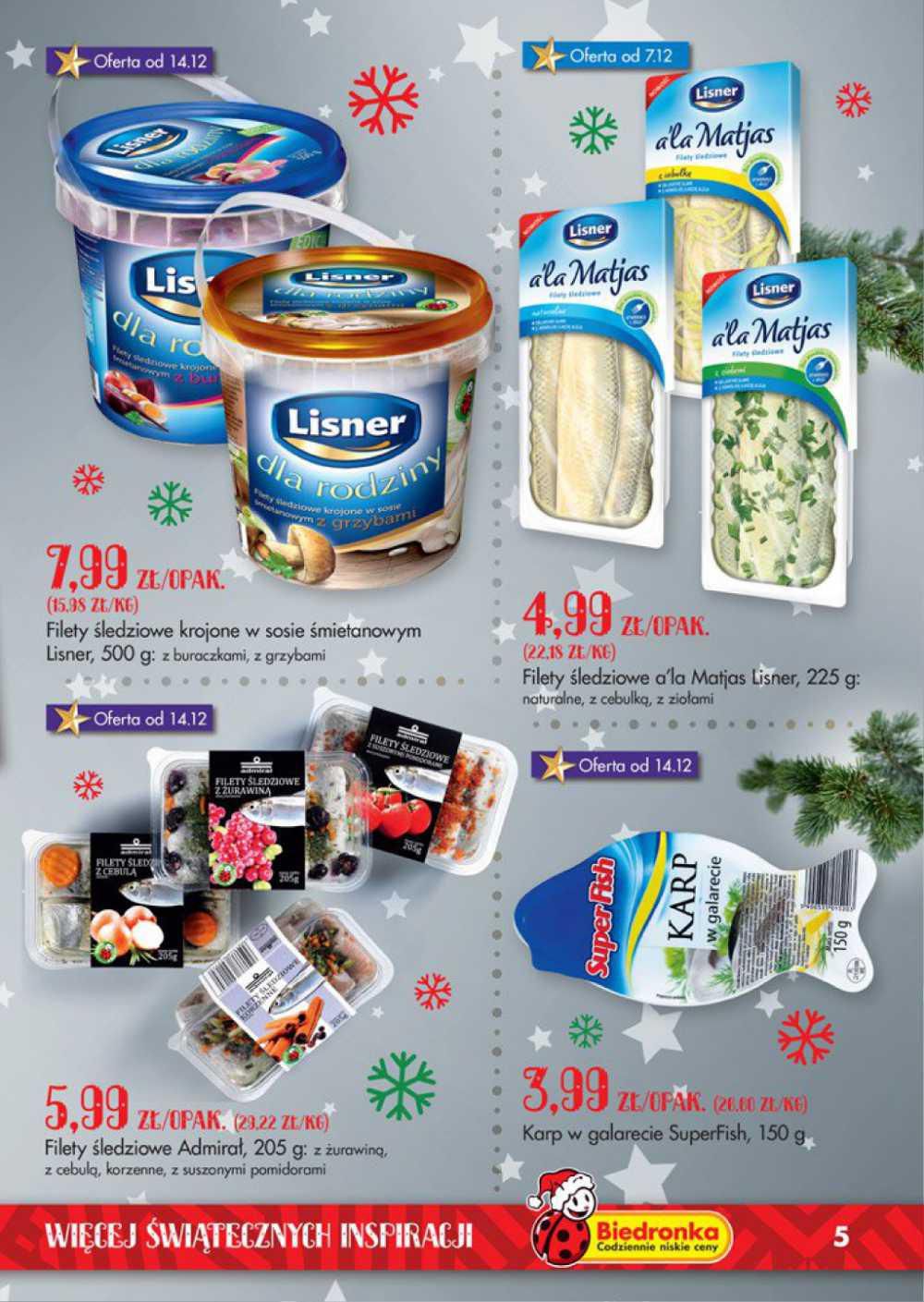 Gazetka promocyjna Biedronka str. 5