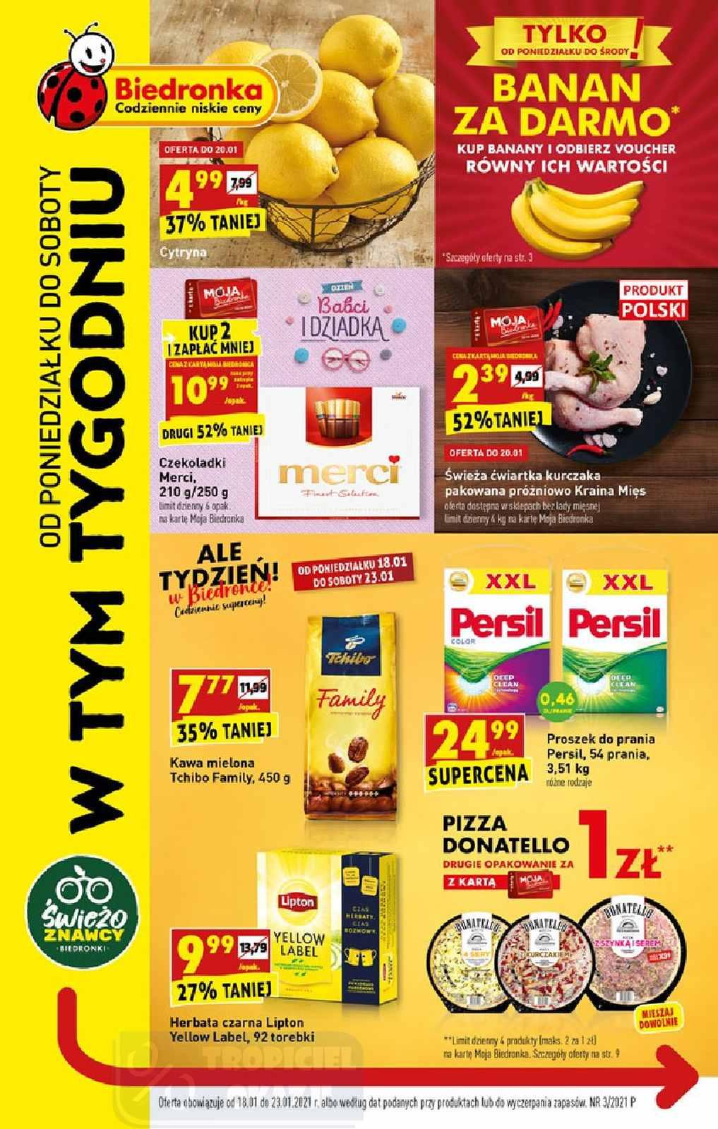 Gazetka promocyjna Biedronka str. 1