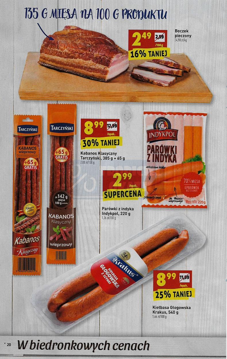 Gazetka promocyjna Biedronka str. 20