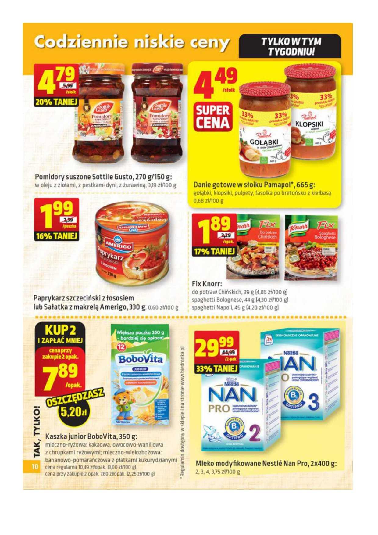 Gazetka promocyjna Biedronka str. 10