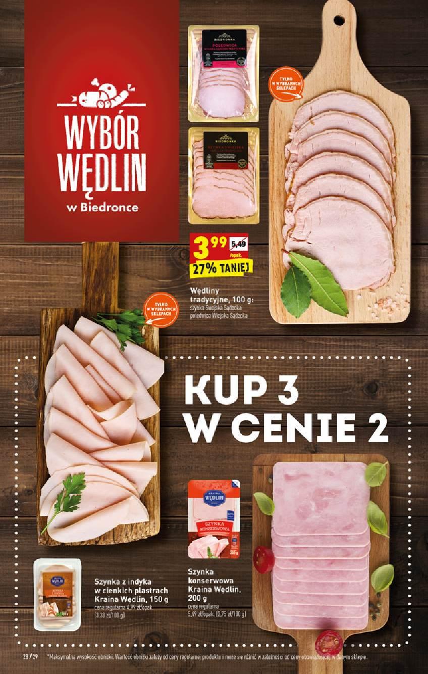 Gazetka promocyjna Biedronka str. 28