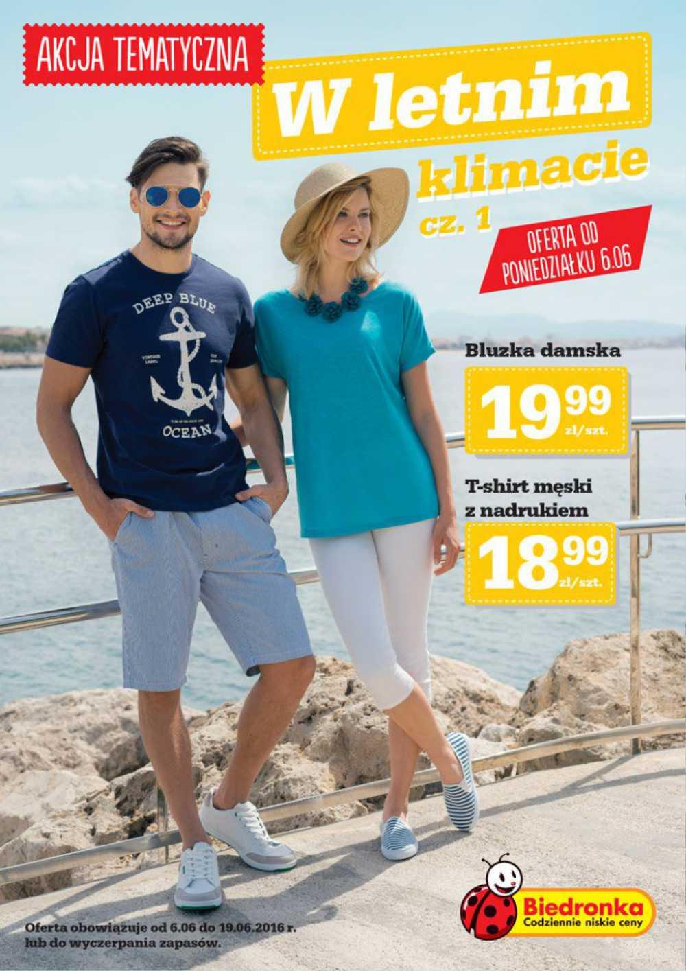 Gazetka promocyjna Biedronka str. 1