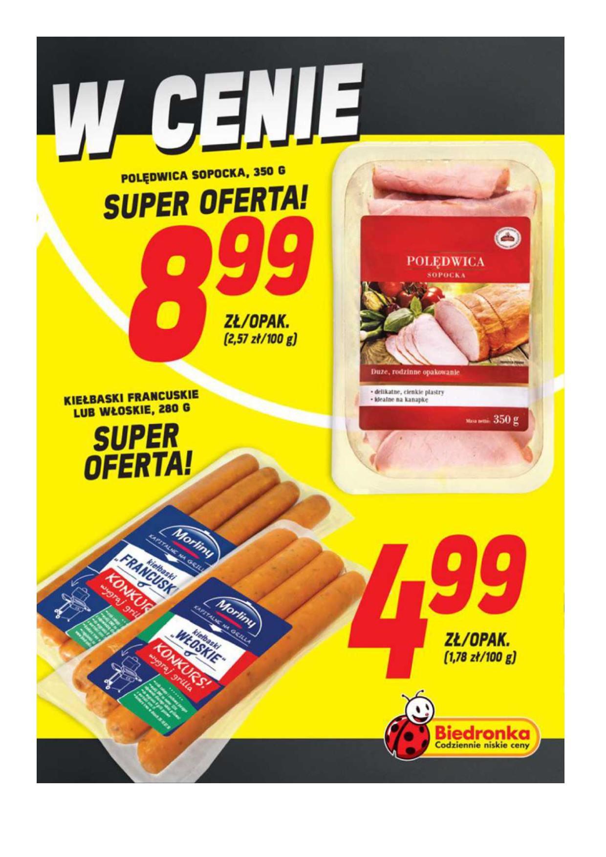 Gazetka promocyjna Biedronka str. 3