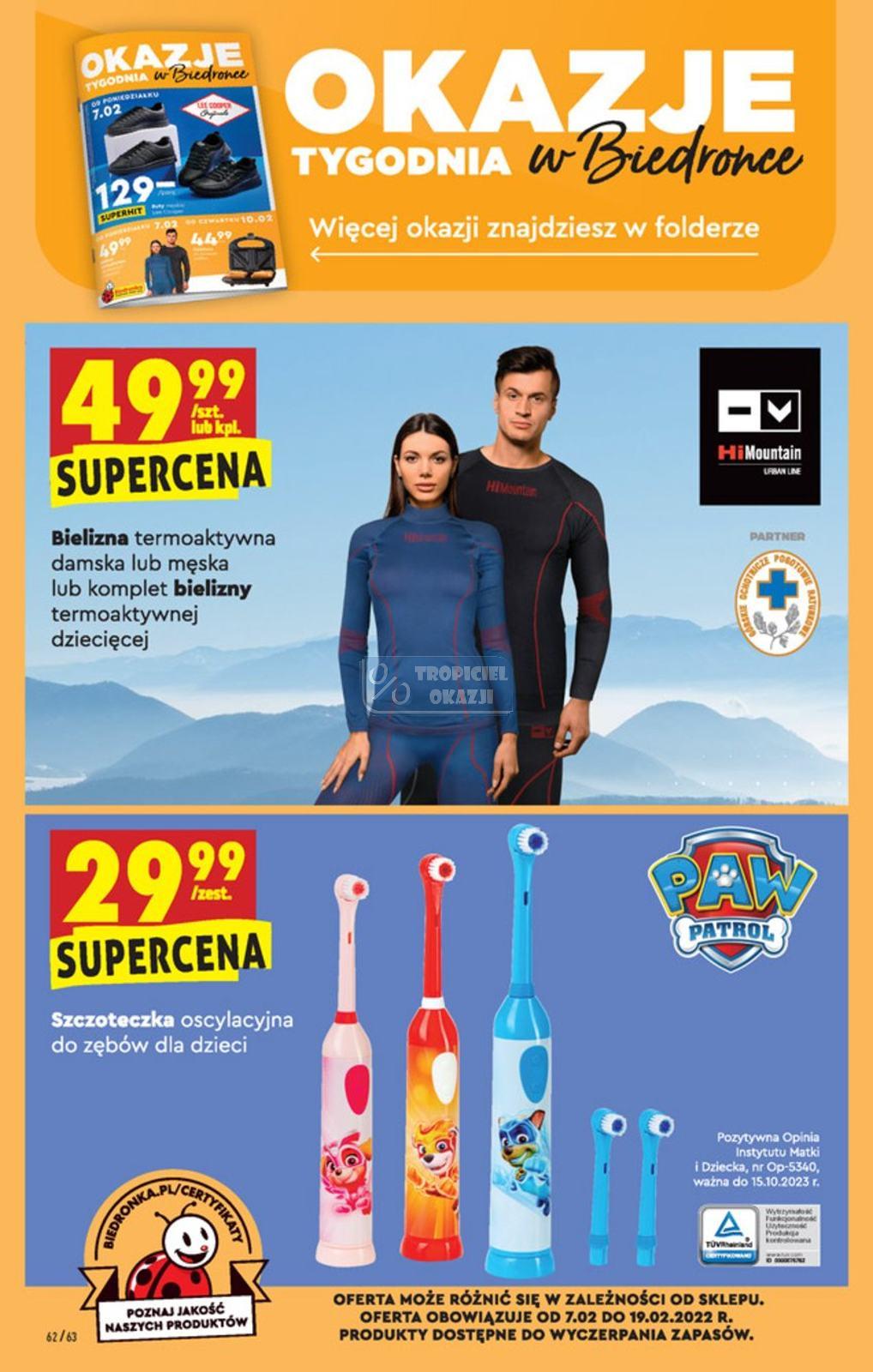 Gazetka promocyjna Biedronka str. 62