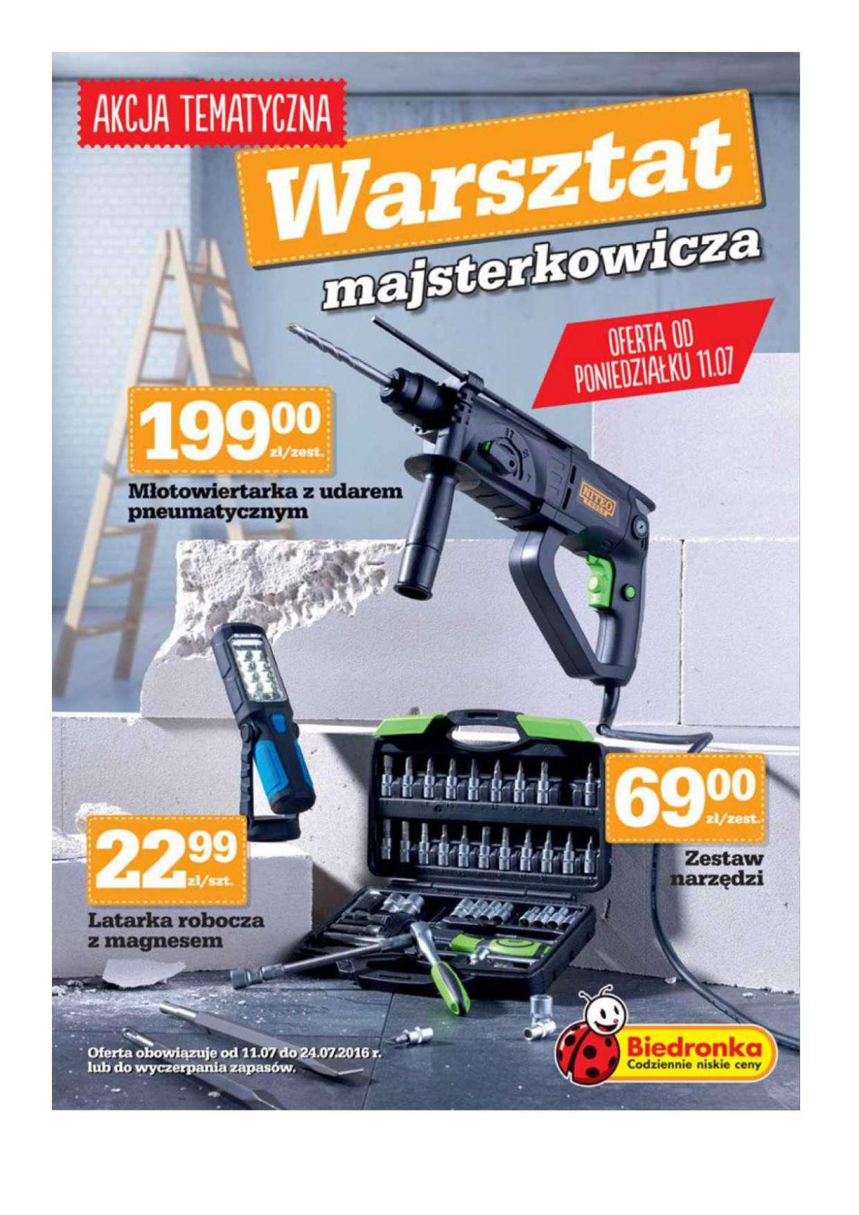 Gazetka promocyjna Biedronka str. 1