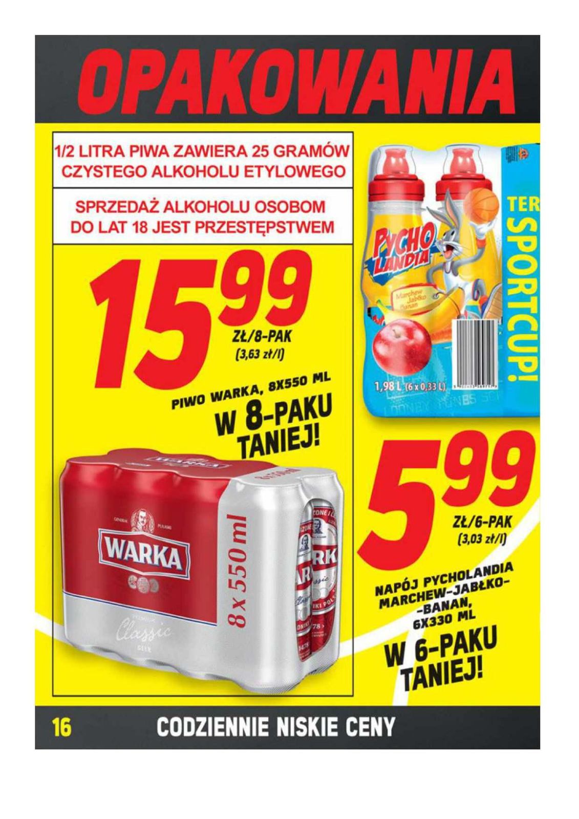 Gazetka promocyjna Biedronka str. 16