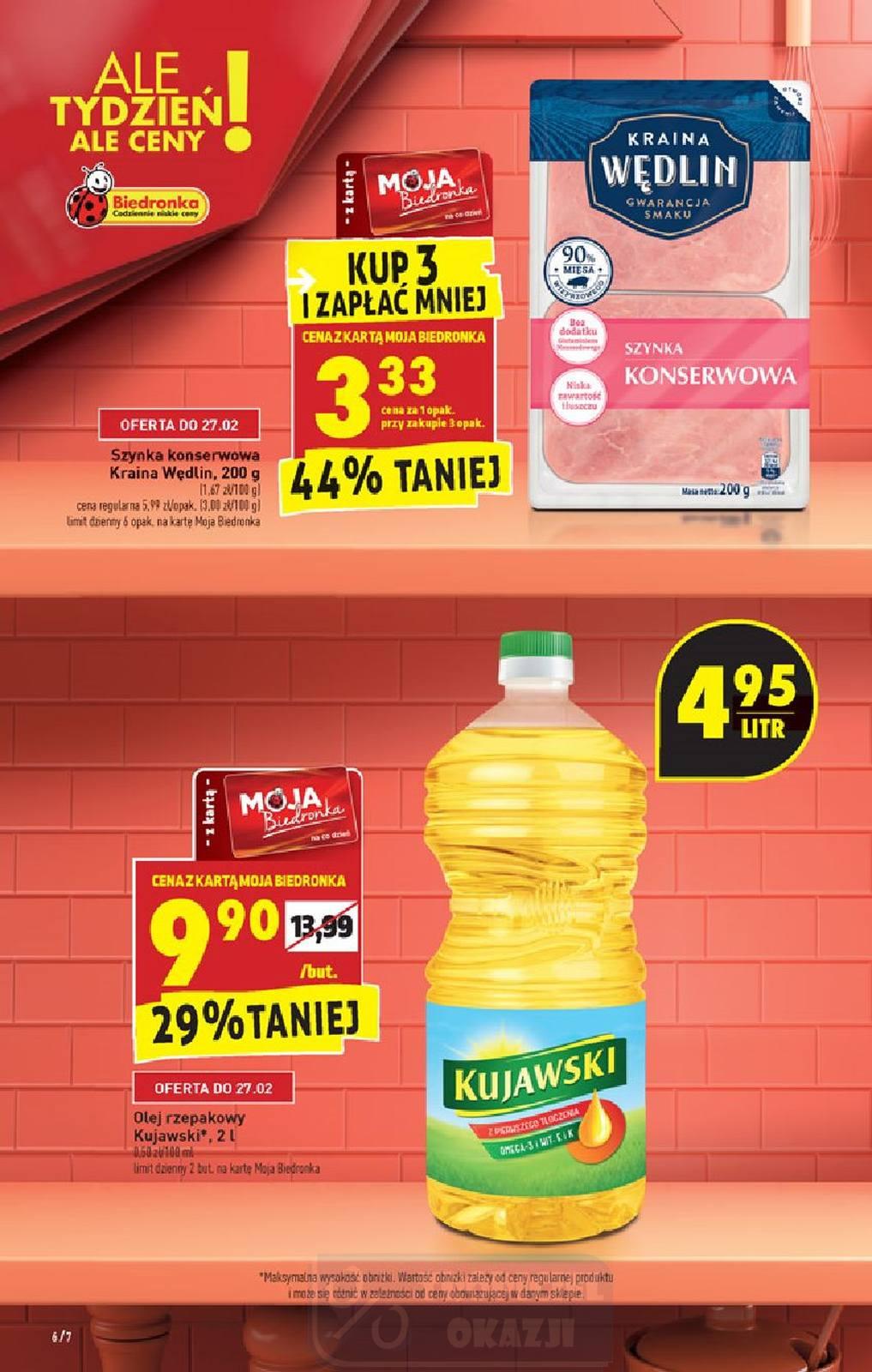 Gazetka promocyjna Biedronka str. 6