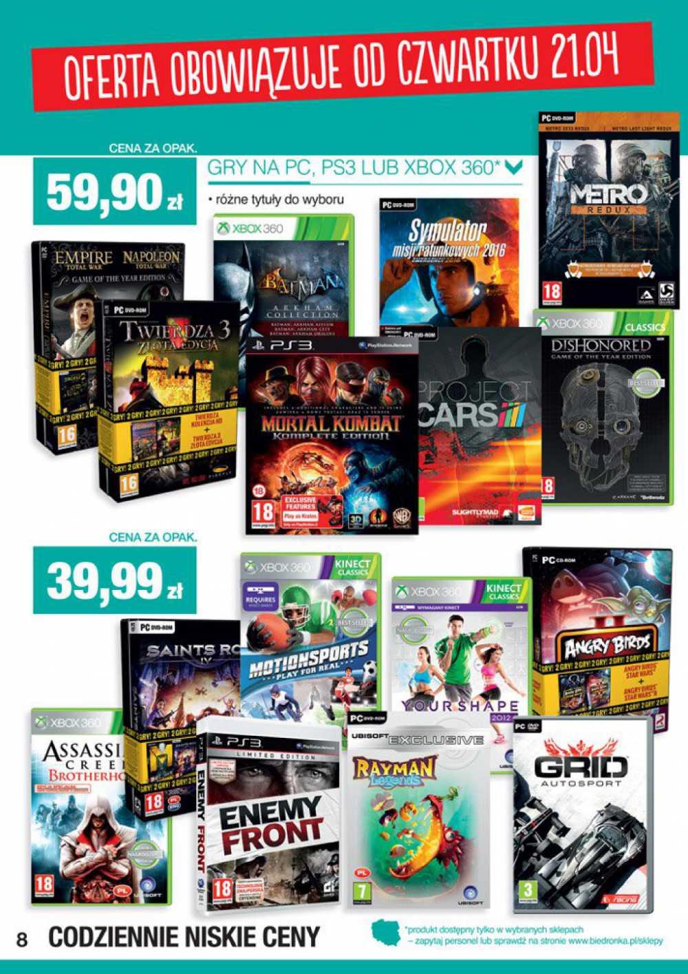 Gazetka promocyjna Biedronka str. 8