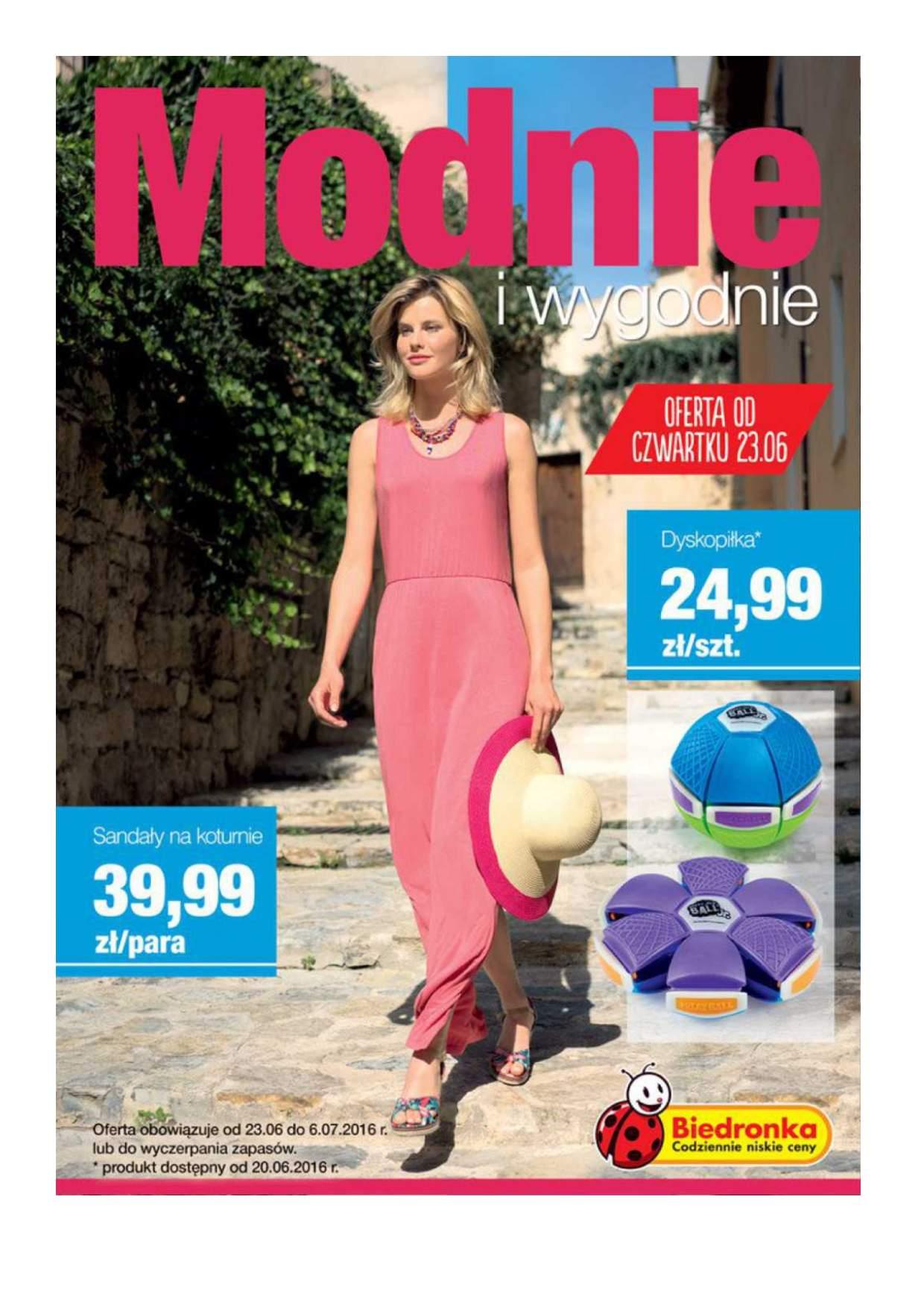 Gazetka promocyjna Biedronka str. 1